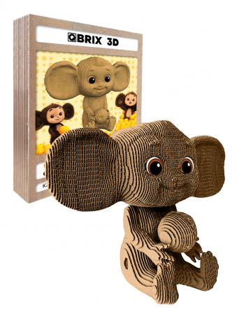 3D-конструктор Чебурашка с апельсинкой