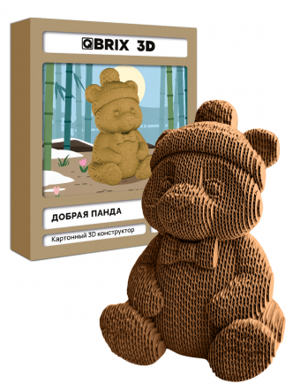 3D-конструктор Добрая панда