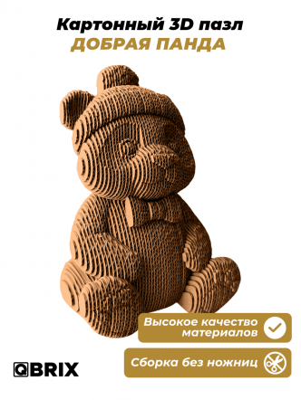 3D-конструктор Добрая панда