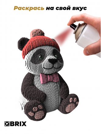 3D-конструктор Добрая панда