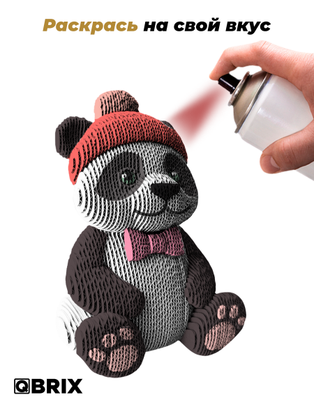 3D-конструктор Добрая панда