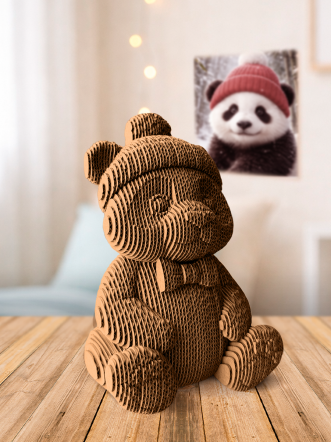 3D-конструктор Добрая панда