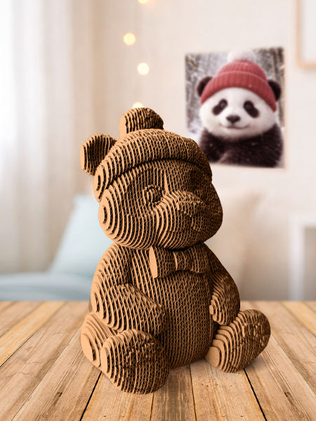 3D-конструктор Добрая панда