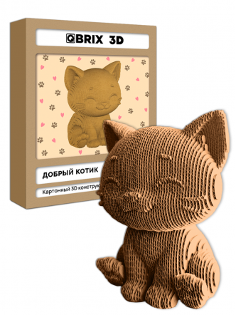 3D-конструктор Добрый котик