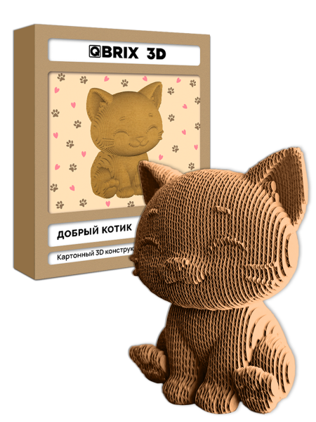 3D-конструктор Добрый котик