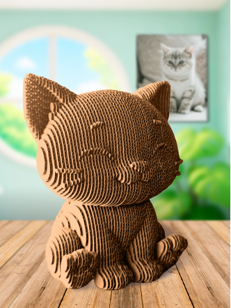 3D-конструктор Добрый котик