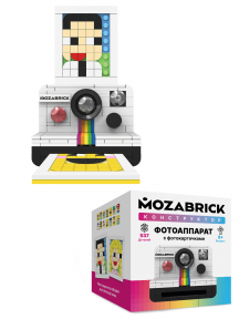 Конструктор Фотоаппарат с фотокарточками Mozabrick