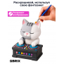 Гипсовая фигурка для раскрашивания Кот-диджей