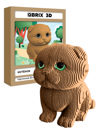 3D-конструктор Котёнок 