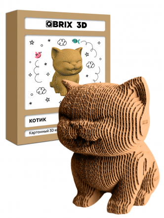 3D-конструктор Котик 