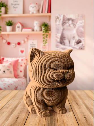 3D-конструктор Котик 