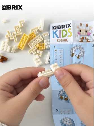 Конструктор KIDS серия "Мини-блоки" Козлик