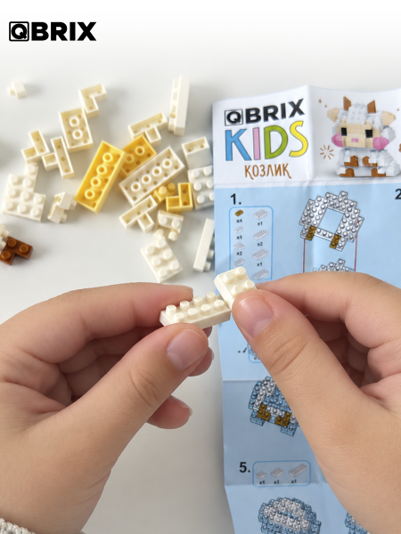 Конструктор KIDS серия "Мини-блоки" Козлик