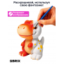 Гипсовая фигурка для раскрашивания Тираннозавр и Паразауролоф