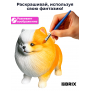 Гипсовая фигурка для раскрашивания Шпиц