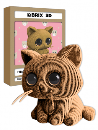 3D-конструктор Глазастый котик