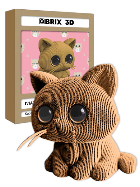 3D-конструктор Глазастый котик