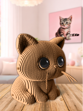 3D-конструктор Глазастый котик