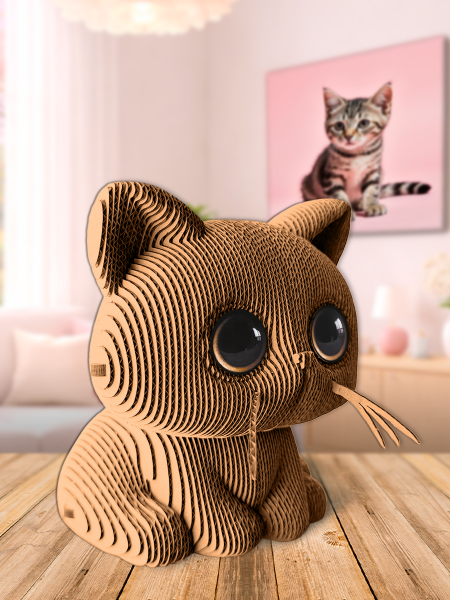 3D-конструктор Глазастый котик