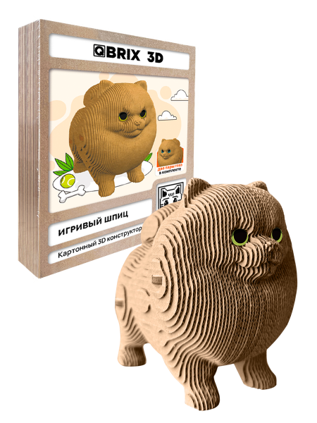 3D-конструктор Игривый шпиц