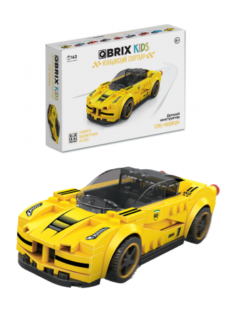 Конструктор KIDS Итальянский спорткар