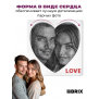 Картина нитями Сердечко