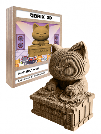 3D-конструктор Кот-диджей