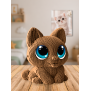 3D-конструктор Котик с глазками