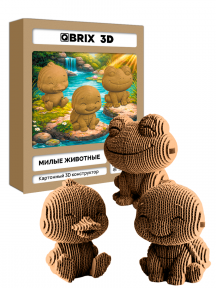 3D-конструктор Милые животные