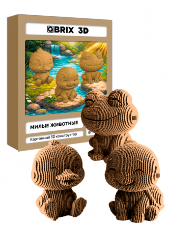 3D-конструктор Милые животные