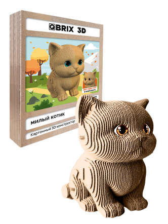 3D-конструктор Милый котик