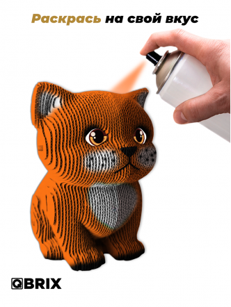 3D-конструктор Милый котик