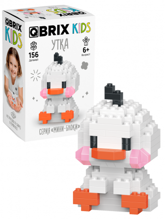 Конструктор KIDS серия "Мини-блоки" Утка