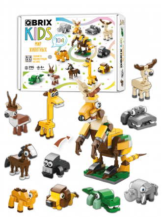 Конструктор KIDS Мир животных