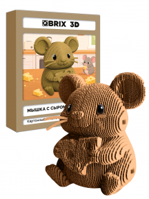 3D-конструктор Мышка с сыром