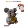 3D-конструктор Мышка с сыром