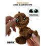 3D-конструктор Обезьяна с глазками