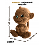 3D-конструктор Обезьяна с глазками