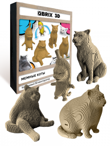 3D-конструктор Мемные коты