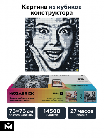 Фото-конструктор Mozabrick Набор L