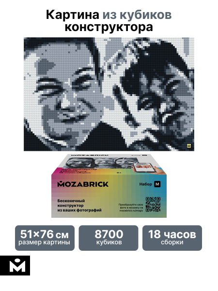 Фото-конструктор Mozabrick Набор M