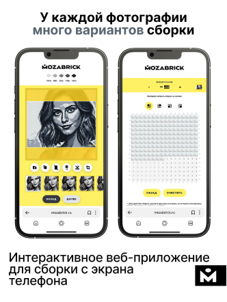 Фото-конструктор Mozabrick Набор M