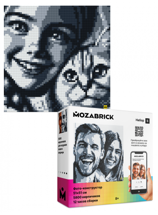 Фото-конструктор Mozabrick Набор S