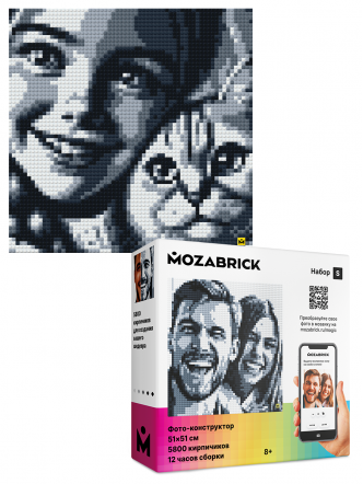 Фото-конструктор Mozabrick Набор S