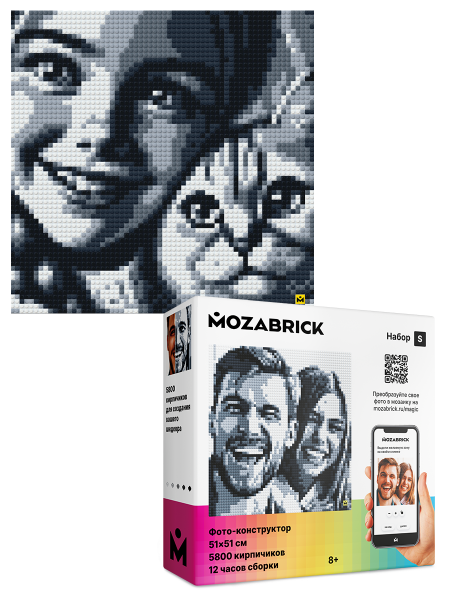 Фото-конструктор Mozabrick Набор S