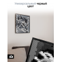 Черная рамка для набора Mozabrick S