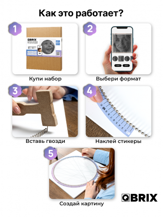 Картина нитями 
