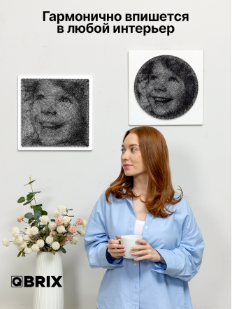 Картина нитями 