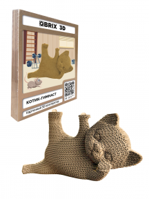 3D-конструктор Котик-гимнаст