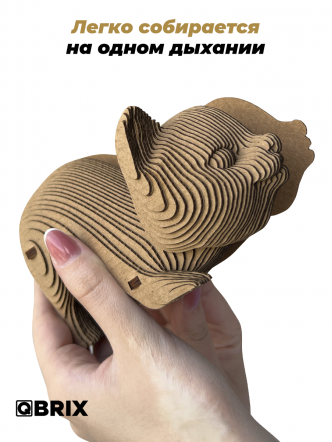 3D-конструктор Котик-охотник